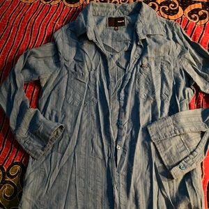 Hurley beachy button down